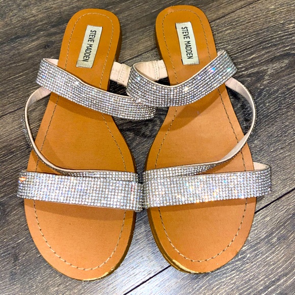 Steve Madden Shoes - Steve Madden rhinestone sandals